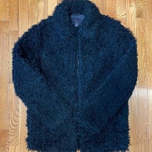 H&M Faux Fur Jacket, Small